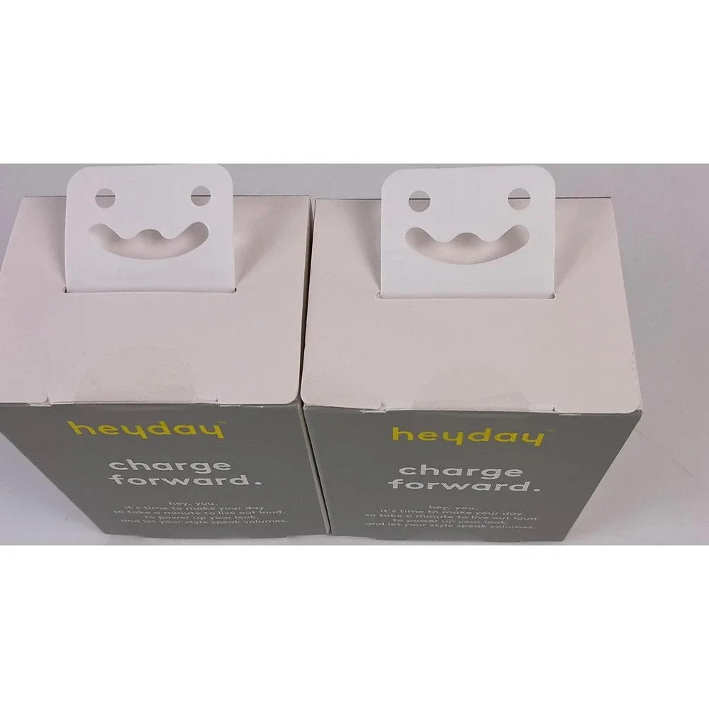 Set of 2 Heyday Soft Purple 30W GaN Wall‎ Charger Fast Charging USB C